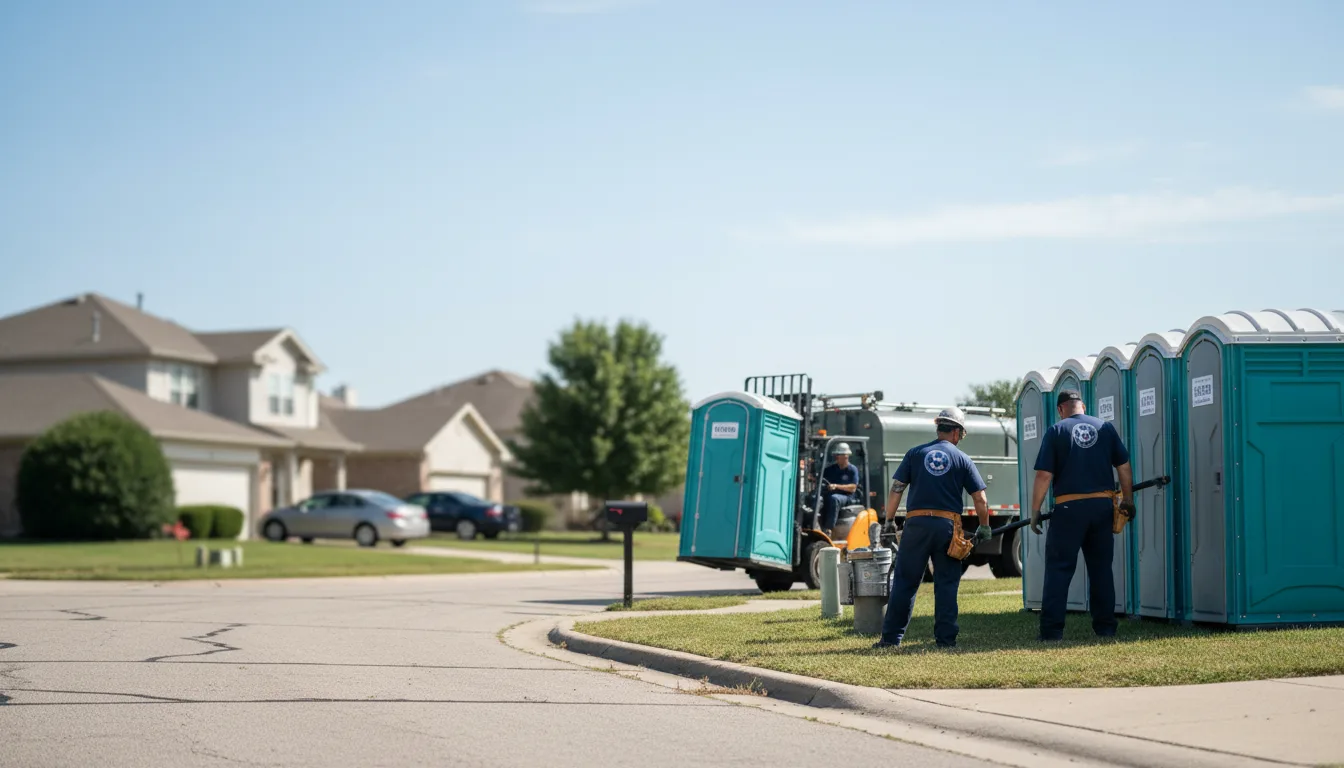 Porta Potty Rental in Eola, IL near me